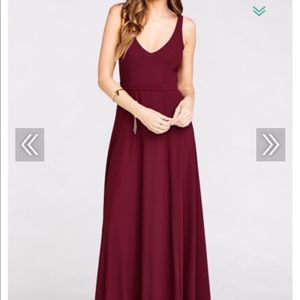 Show Me Your Mumu Merlot Formal Dress